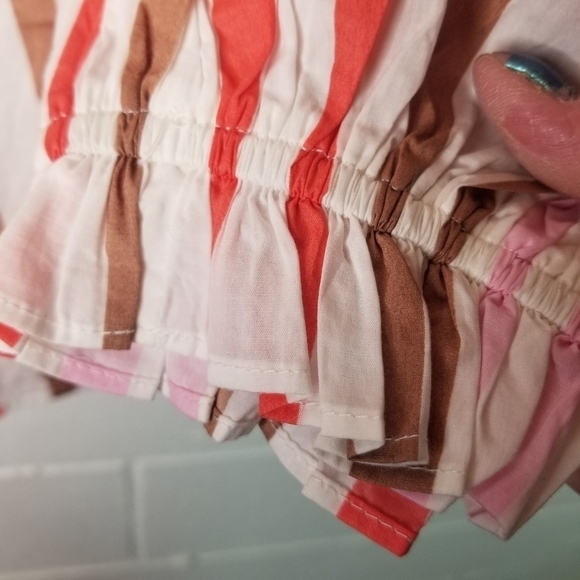 Velvet by Graham & Spencer whitley striped blouse - Picture 6 of 9